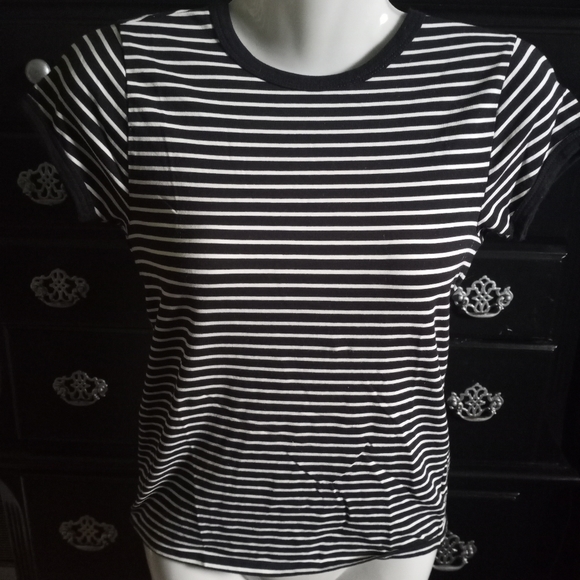 Forever 21 Striped Bodysuit and Tee - Picture 2 of 3